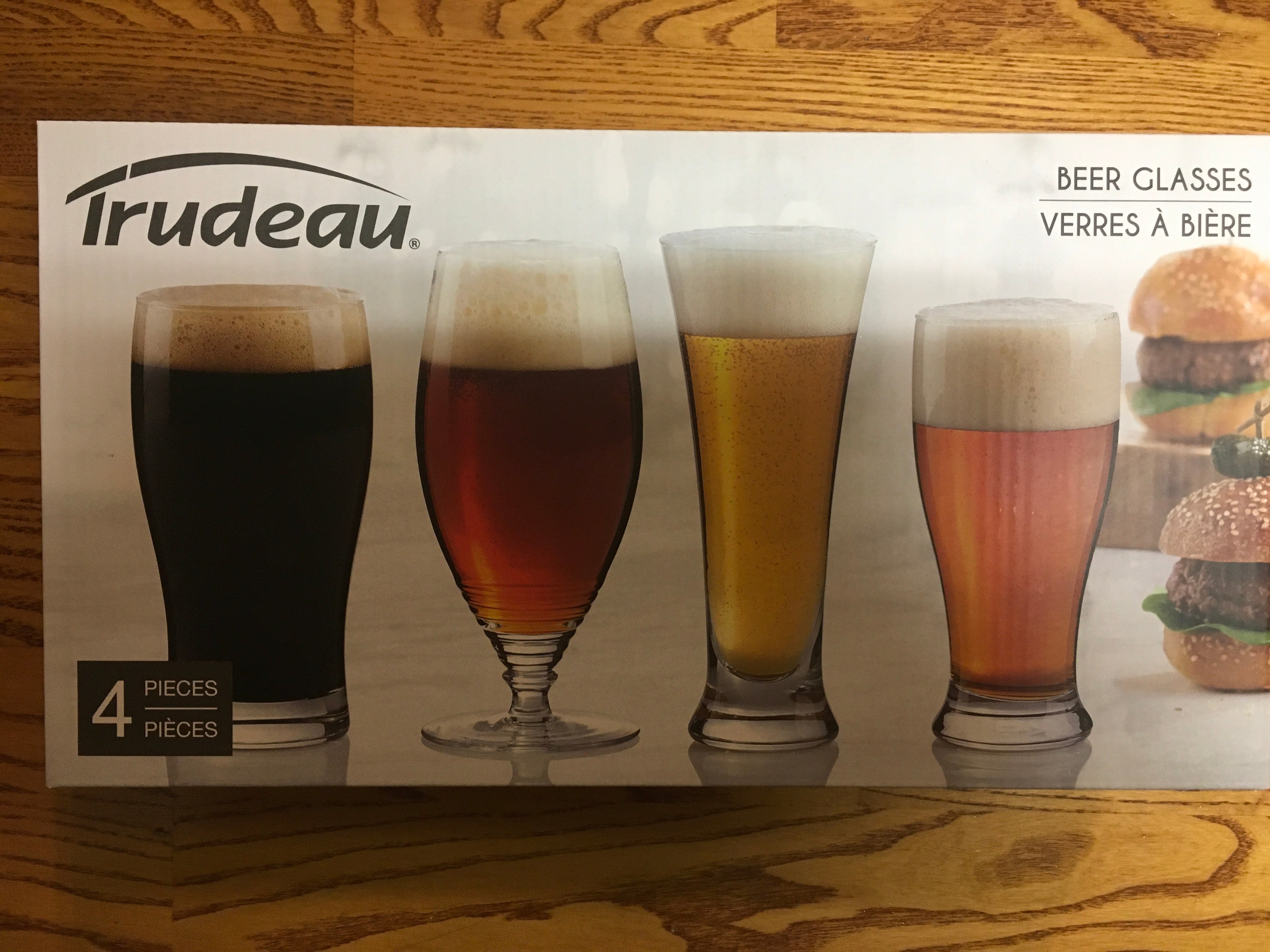 Beer Glasses set of 4