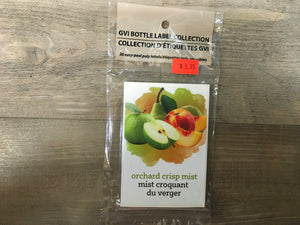 Labels NM Orchard Crisp Mist