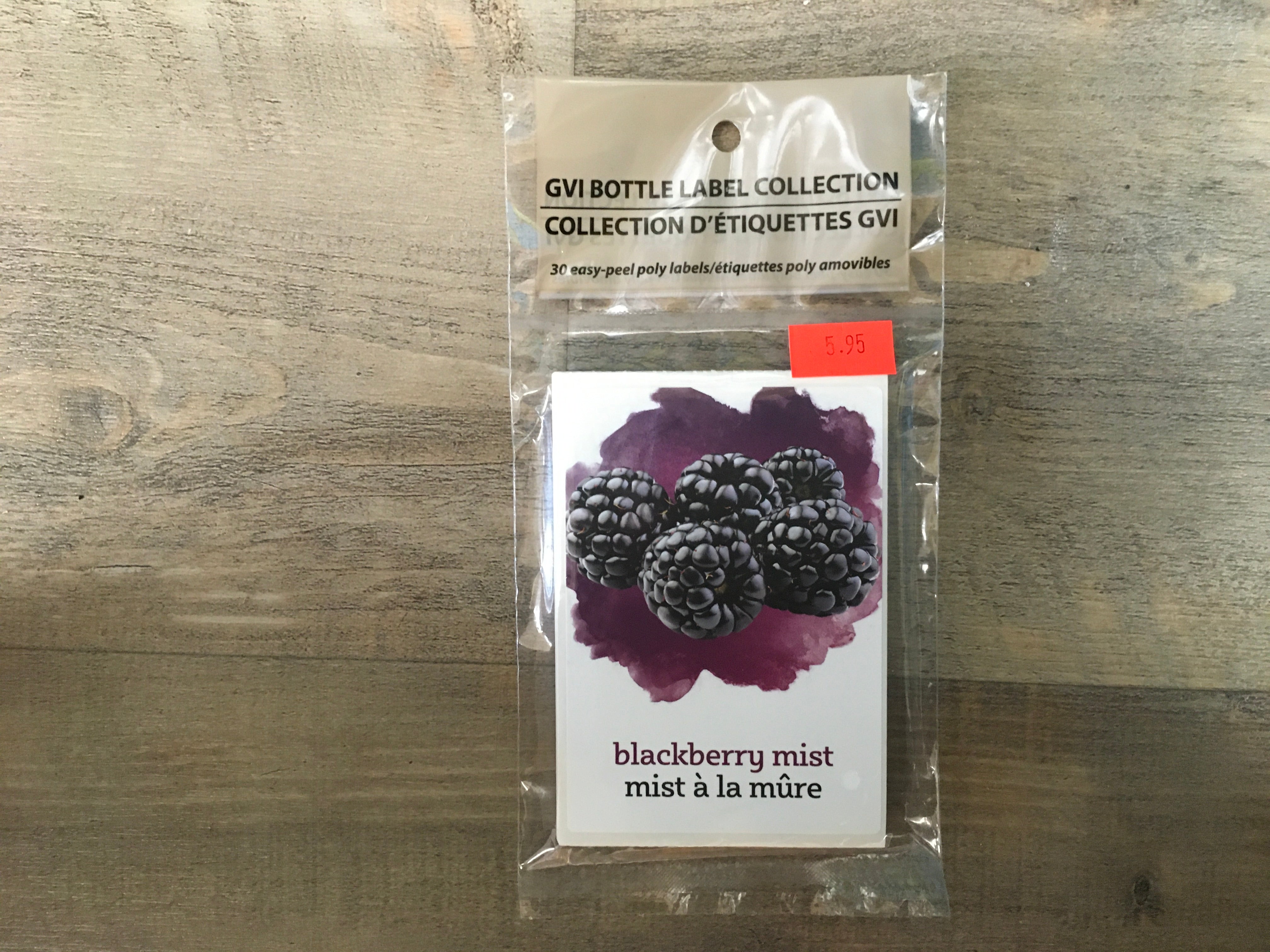 Labels NM Blackberry Mist
