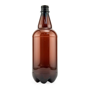 Bottles P.E.T. 1 litre brown or green