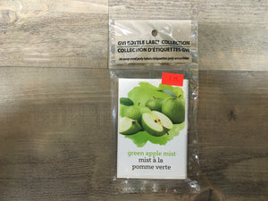 Labels Green Apple Mist