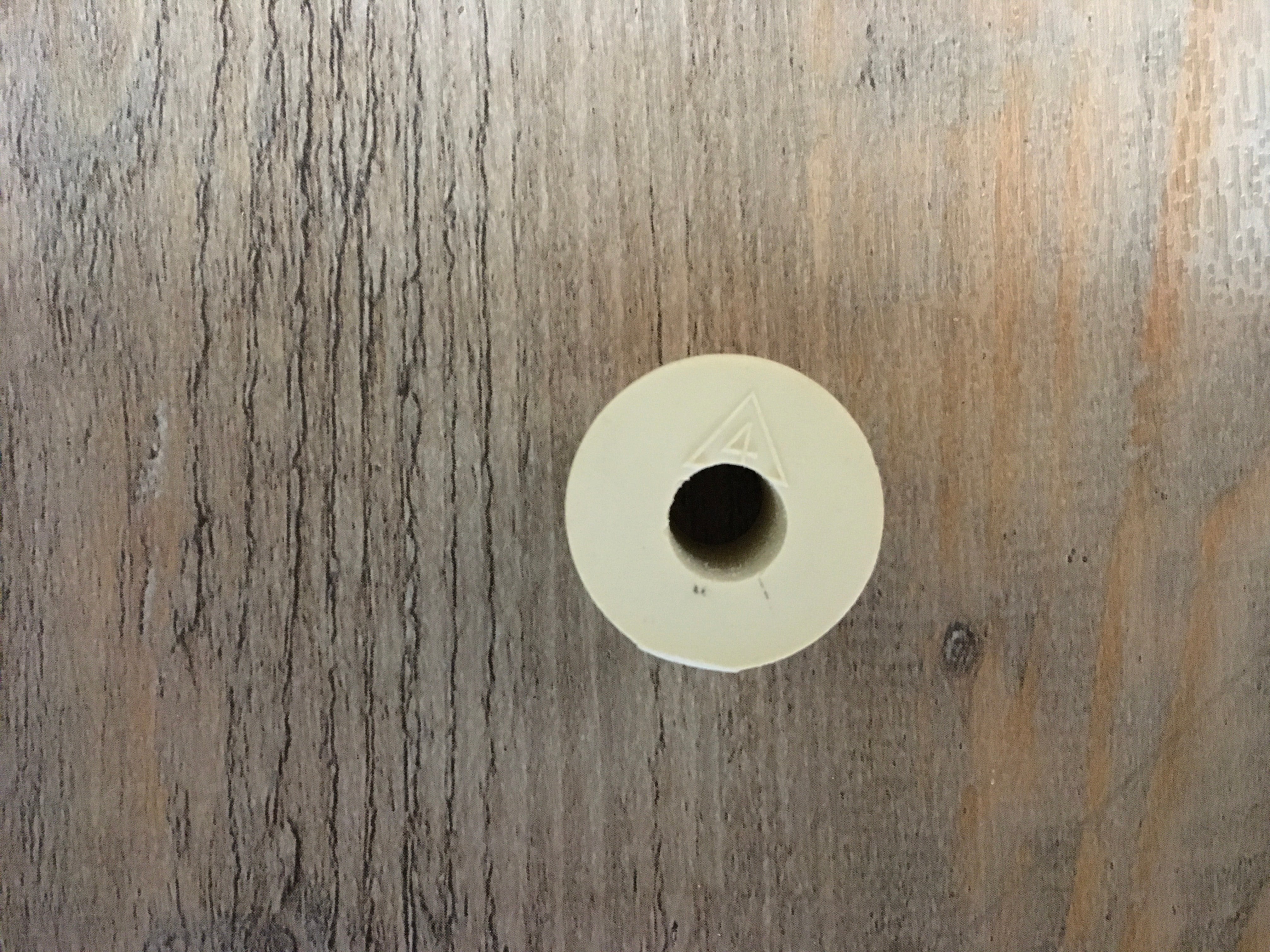 Rubber Bung  #4 with hole