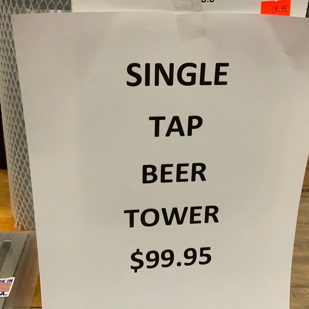 Single Tap Beer Tower