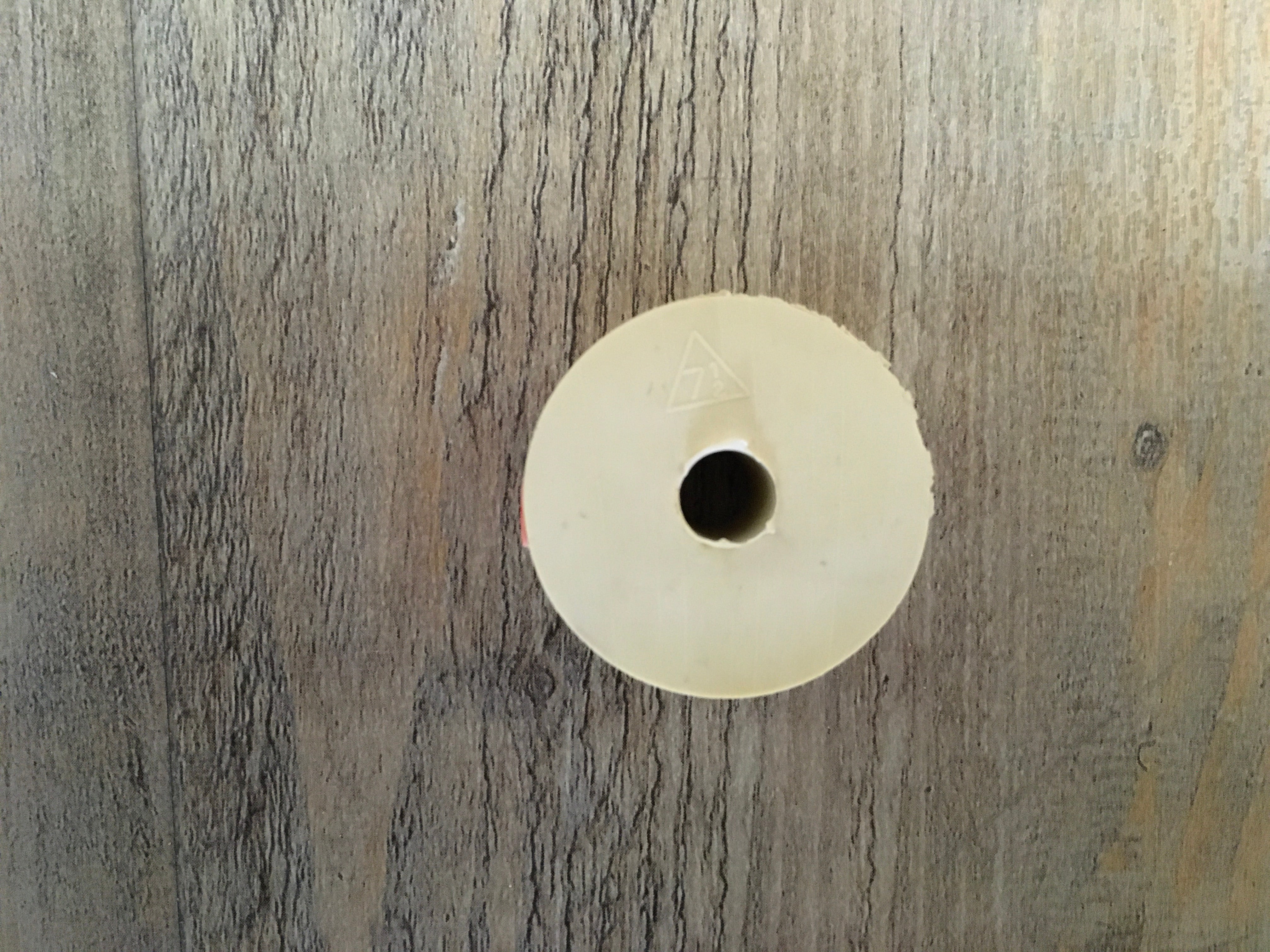 Rubber Bung #7.5 with hole