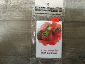 Labels NM Strawberry Mist