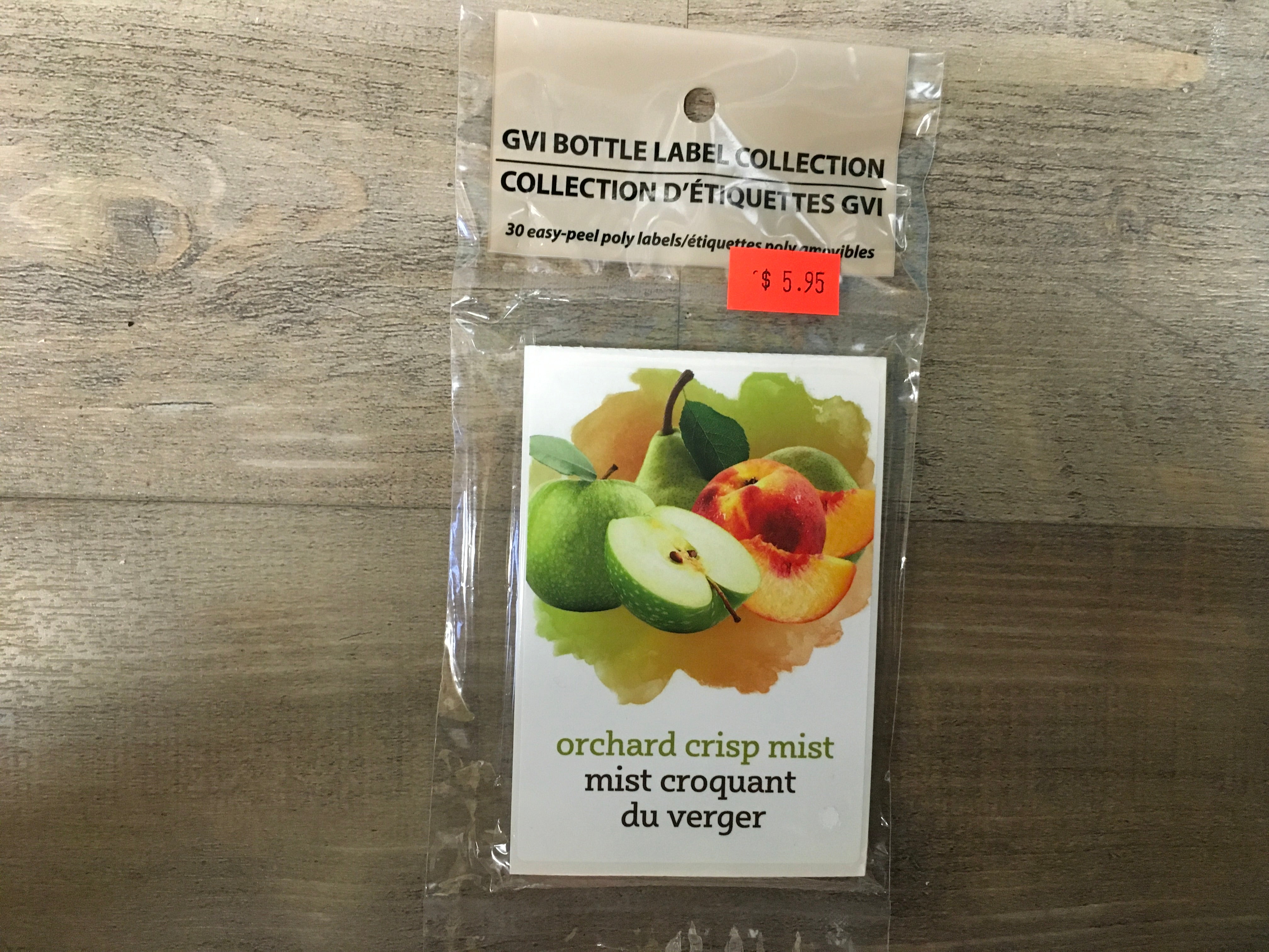 Labels Orchard Crisp