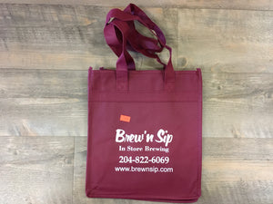 Brew N Sip wine carrying bag