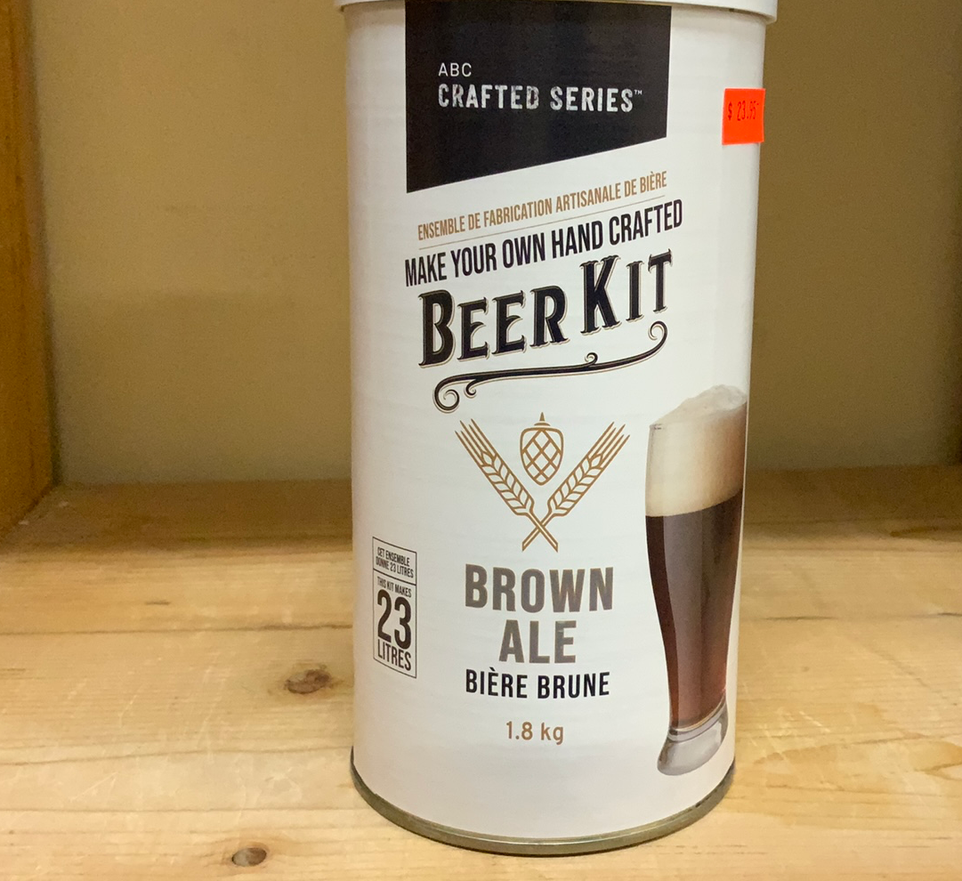Crafted Beer Tin Kit Brown Ale