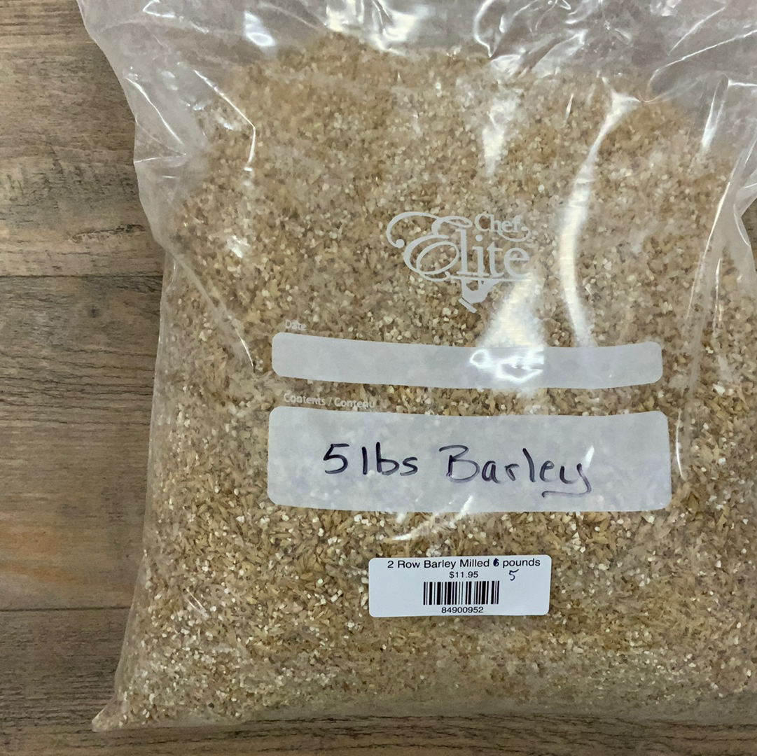2 Row Barley Milled 5 lbs