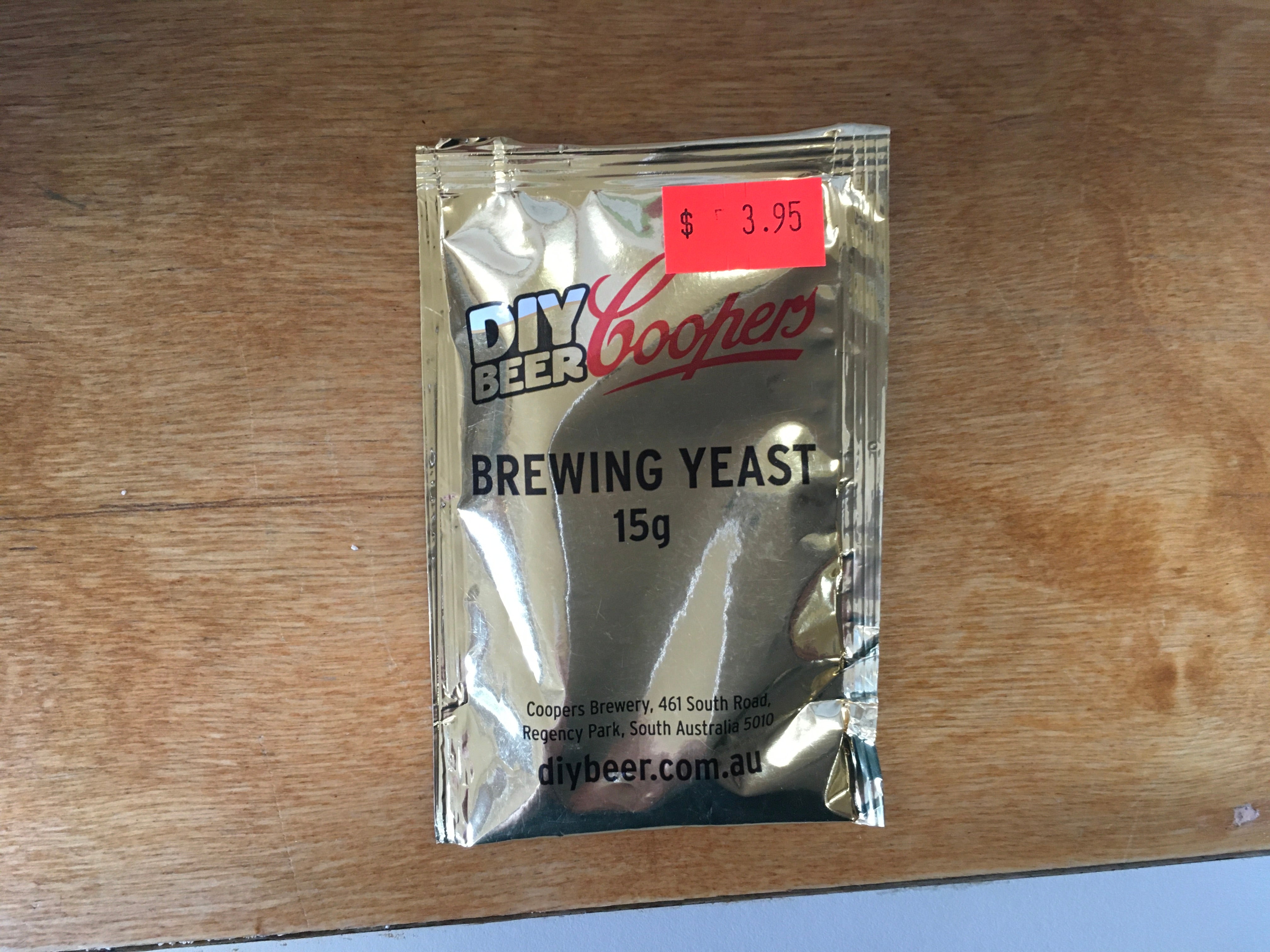 DIY Beer Coopers yeast