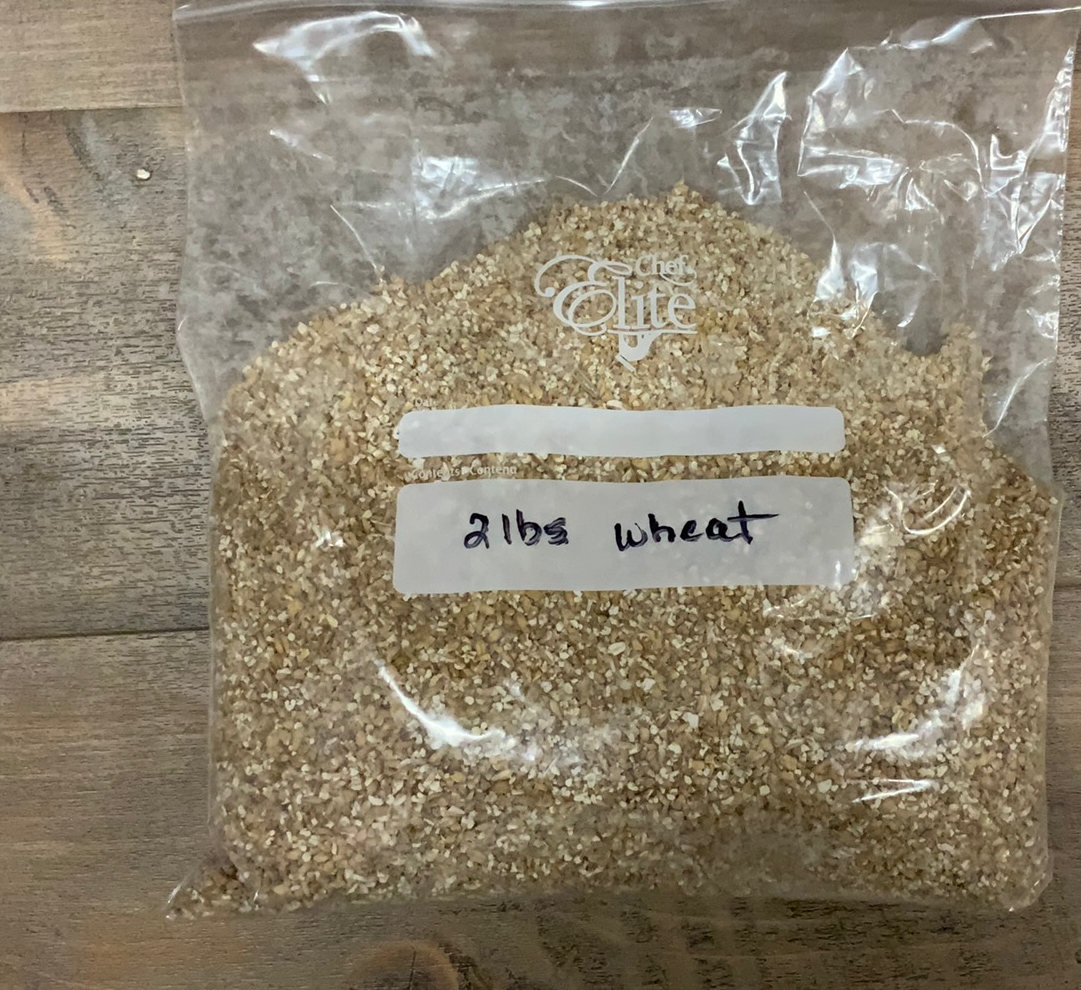 Wheat Malt Milled 2 lbs