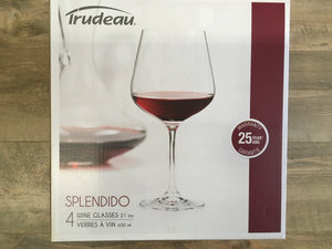 Splendido 4 Wine glasses 21 oz