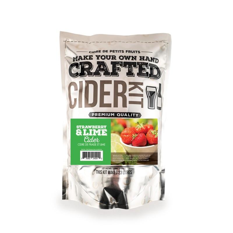 Crafted Cider Strawberry and Lime
